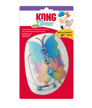 KONG Teaser Purrsuit Butterfly Replacement Pack Aug